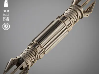 STAR WARS Exar Kun Ligthsaber 3D print model