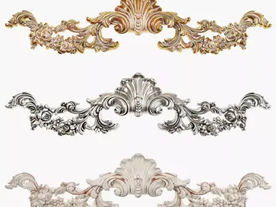 Classic carved 200 3D model