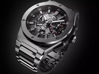 HUBLOT - Big Bang - Integrated Titanium 3D model