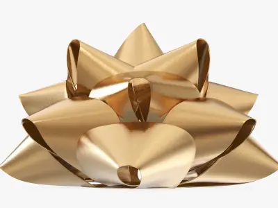 Wrapping bow 01 3D model