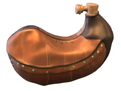 Fantasy Flask Potion  Pack Low-poly 3D model