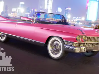 Cabriolet 3D print model