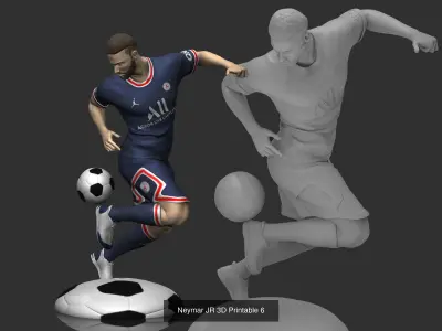 Neymar Jr 3D Printable Collection