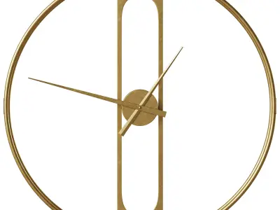 Clock Clip by Kare Design 3D model