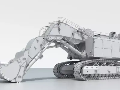 Shovel R996 3D model