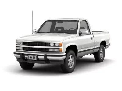 GENERIC PICKUP TRUCK 22 3D model