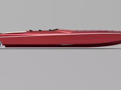 SPEED BOAT  DESIGN  3D model