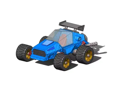Buggy - 3D model for 3D printing 3D print model