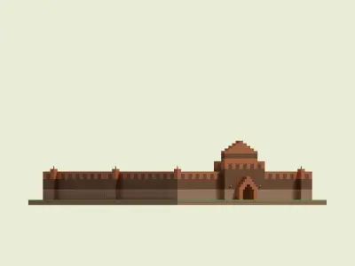 Savanna Walls 3D model