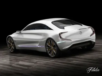 Mercedes Concept pack 2 3D model