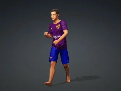 Cristiano Ronaldo 3D model