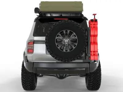 Toyota Land Cruiser Prado 2024  3D model