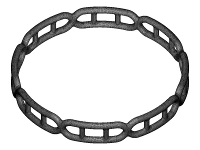 Marvelous Fancy Bangle 3D print model