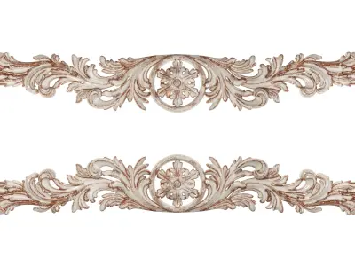 Classic carved 211 3D model