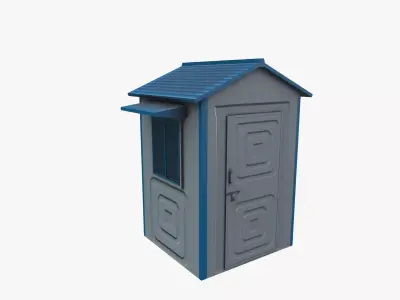 Booth 3D model