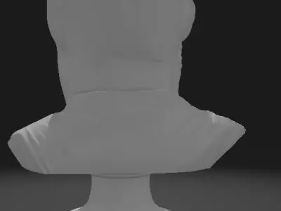 Lebron James Basketball Portrait Head 3D print model