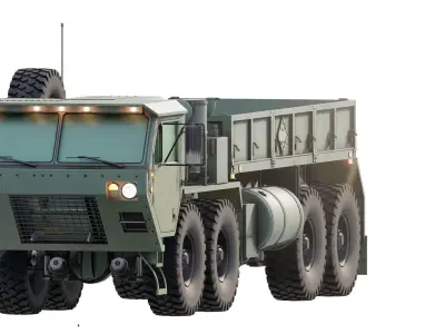 Heavy Expanded Mobility Tactical Truck 3D model