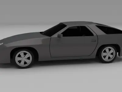 Porsche 928 3D model