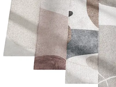 Carpet set 17 3D model