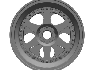 Work Meister L1 164 RIMS FOR HOTWHEELS 3D print model 3D print model