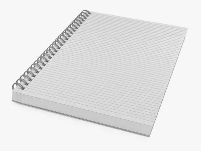 Notebook 001 3D model