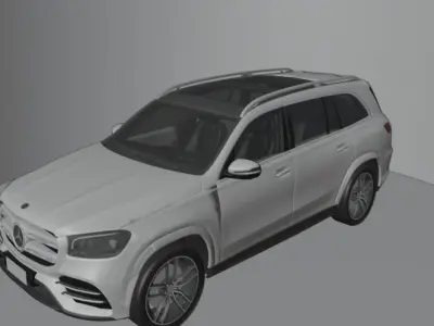 Mercedes Benz GLS 580 2020 3D model