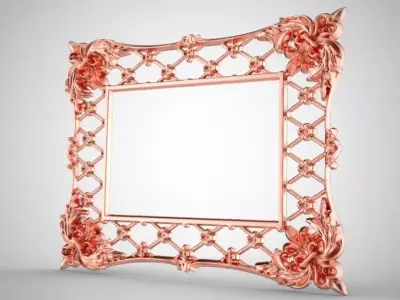 Frame Engraving 3D print model