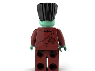 Frankenstein Lego 3D model