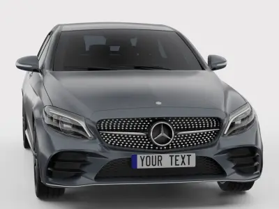 Mercedes-Benz Classe C AMG line Berlina 2018 3D model