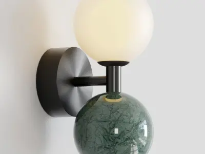 dalt aromas wall light Low-poly 3D model