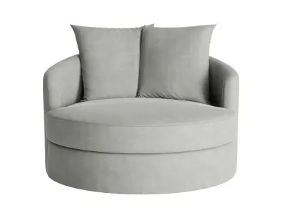 Millie Grande Swivel Chair 3D model