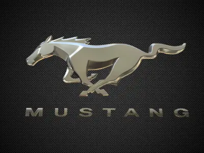 horse logo 3D model V3
