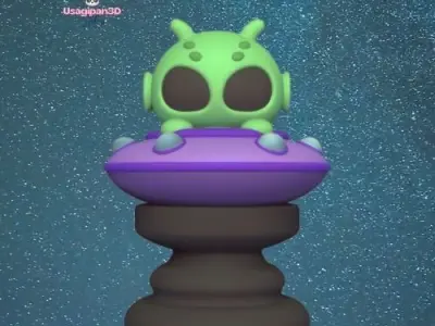 Space Chess - Side B 3D print model