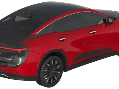 Toyota Crown 2023 3D model