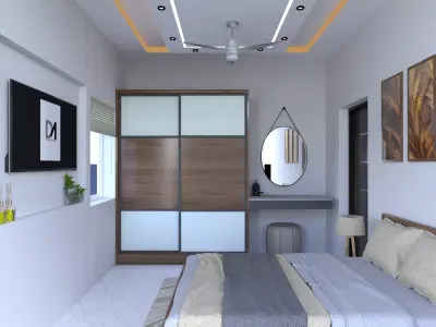 bed room  Free 3D model