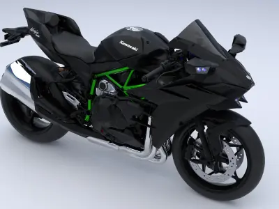 Ninja H2R 3D model