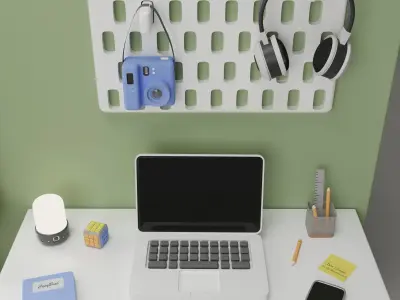 Cozy room 3D model purchase