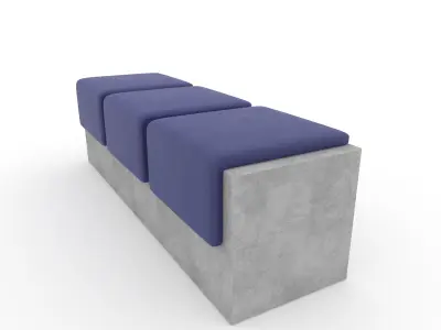 Stadium Seats 17 3D model