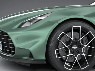 Aston Martin Vanquish Volante 2026 3D model