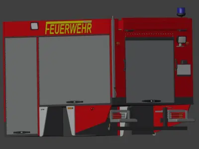 Schlingmann TSF Aufbau  3D model