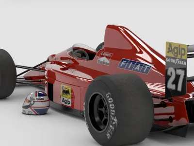 Ferrari 640 Formula-1 3D model