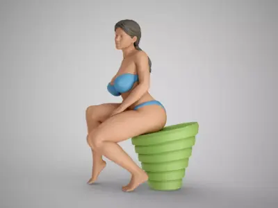 Beauty in the Garden 3D print model