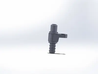 15226661 axle tube fitting astra H 3D print model