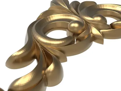  decorative pattern ready for 3D printing 3D model 36