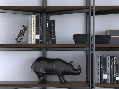 Cattelan Italia Bookcase Hudson 3D model