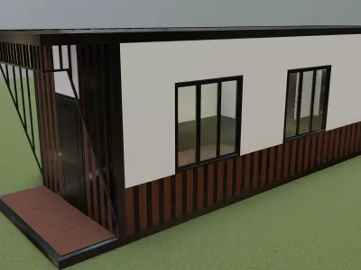 Container House Type 1 3D model
