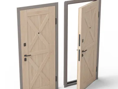 Moleil Door 3D model