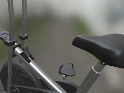 Gym Cycle Air Bike 3D model