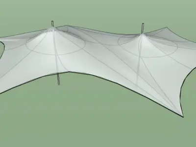 fiber tensile 3D model