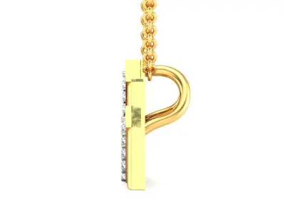 Women Pendant 3DM STL OBJ FBX Render Details 3D print model